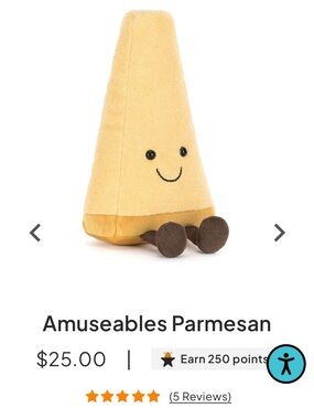 Jellycat Parmesan